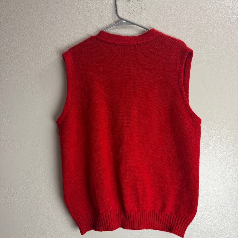 Jantzen Vintage Button Up Sleeveless Sweater - Picture 4 of 6